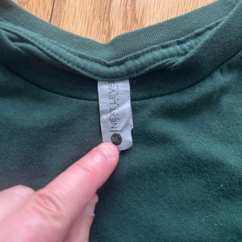 Proper No Twelve Irish Whiskey Green Short Sleeve T-Shirt Size XL - Picture 5 of 10